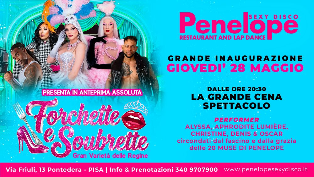 Locandina Evento Forchette e Soubrette