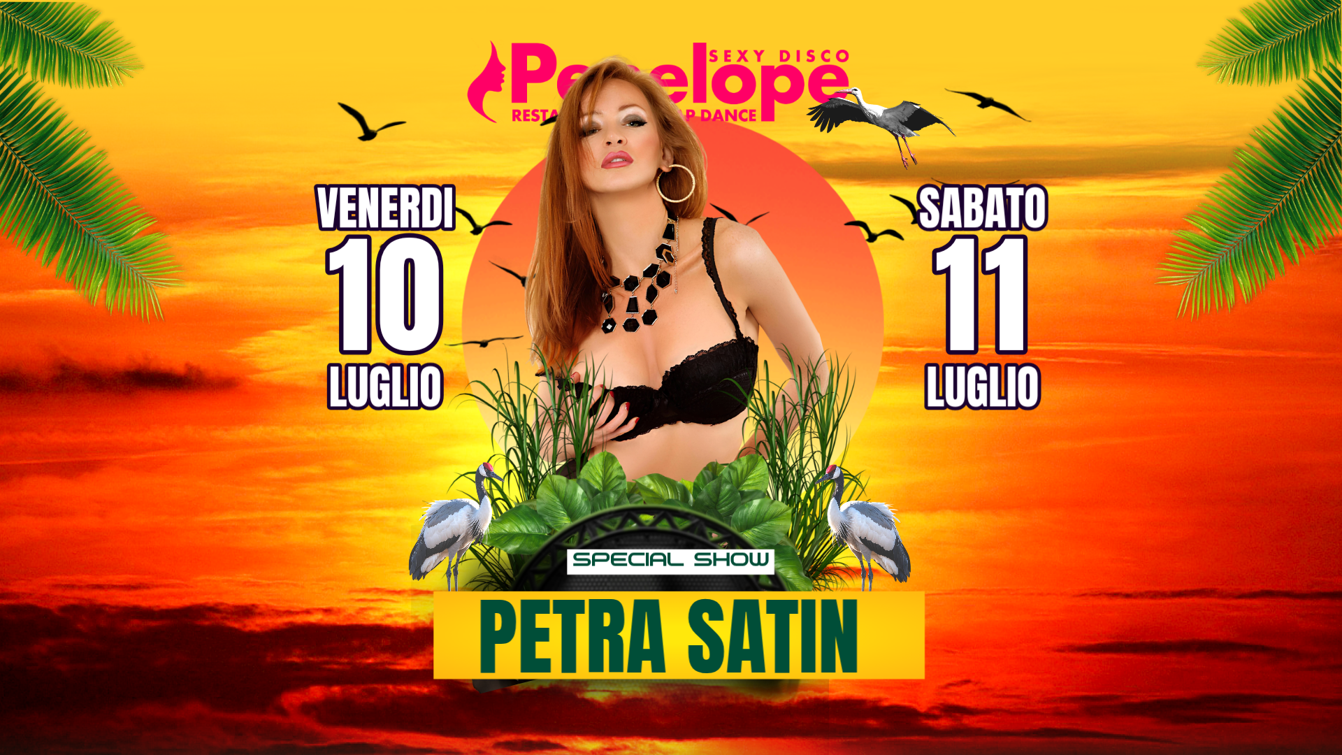 Petra Satin - Petra Satin incendia l'estate 2026 al Penelope Sexy Disco! Penelope Sexy Disco