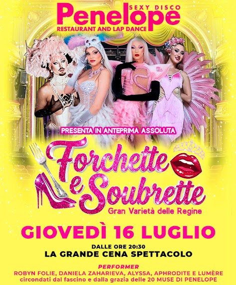 Forchette & Soubrette - Penelope Sexy Disco 16/07/2026