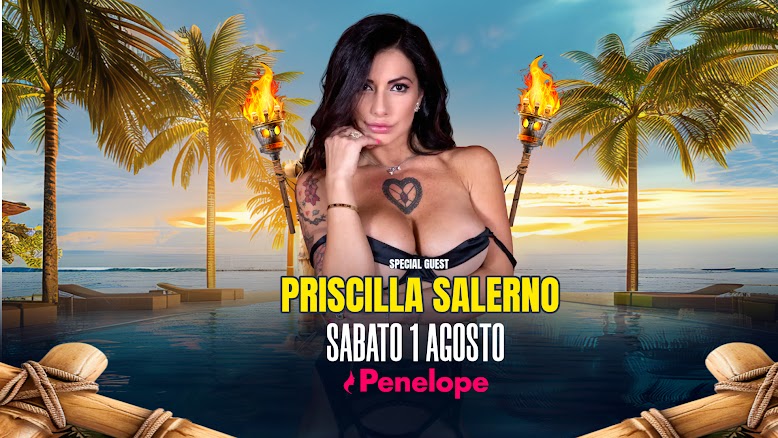 Priscilla Salerno - Priscilla Salerno al Disco Penelope: l'Agosto inizia col botto 🔥 Penelope Sexy Disco