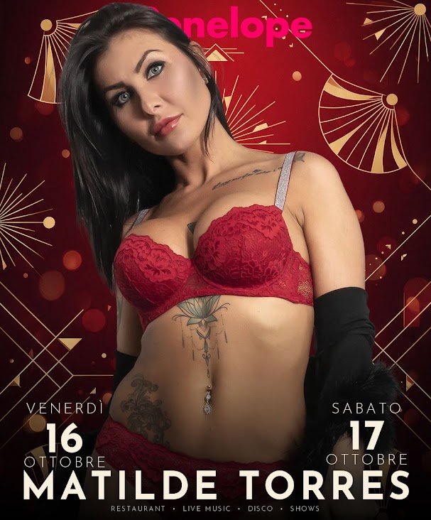 Matilde Torres – Venerdì 16 e Sabato 17 Ottobre 2026